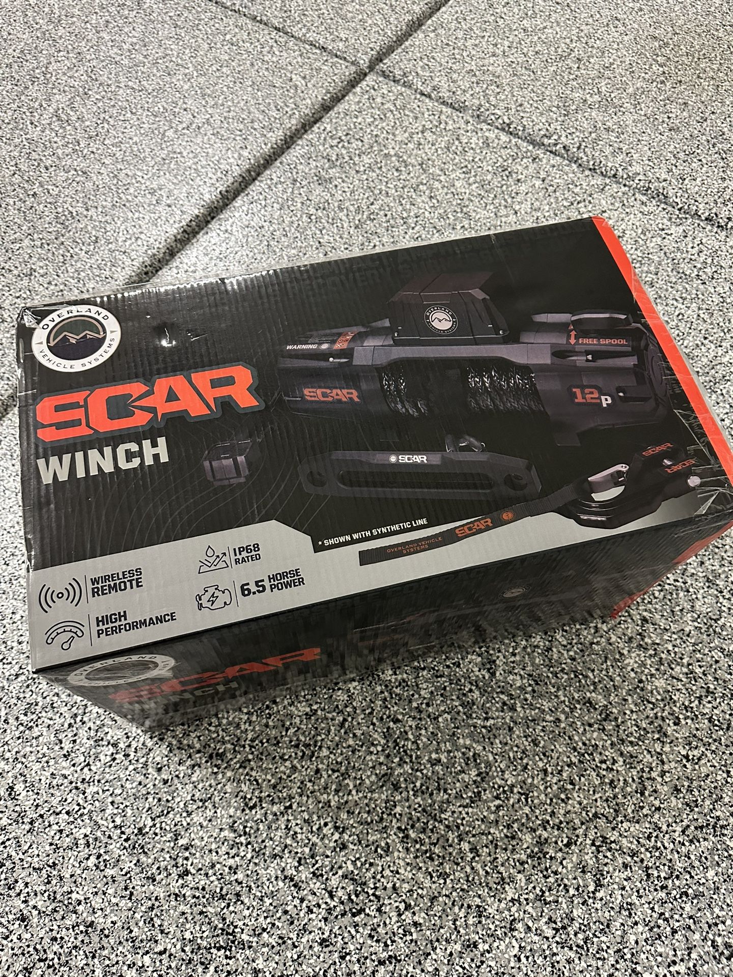 Off Road Winch 12000lb