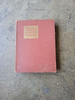 Websters dictionary
