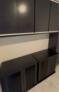 Set of 2 Tilt-Out Hampers | Cabinet Laundry Sorter / Nightstands