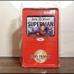 AMC Superman Daily Planet Newspaper Box Popcorn Bucket New Unused In Theater Bag