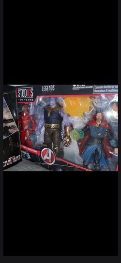 Marvel Legends Thanos & Doctor Strange Ironman 3-Pack