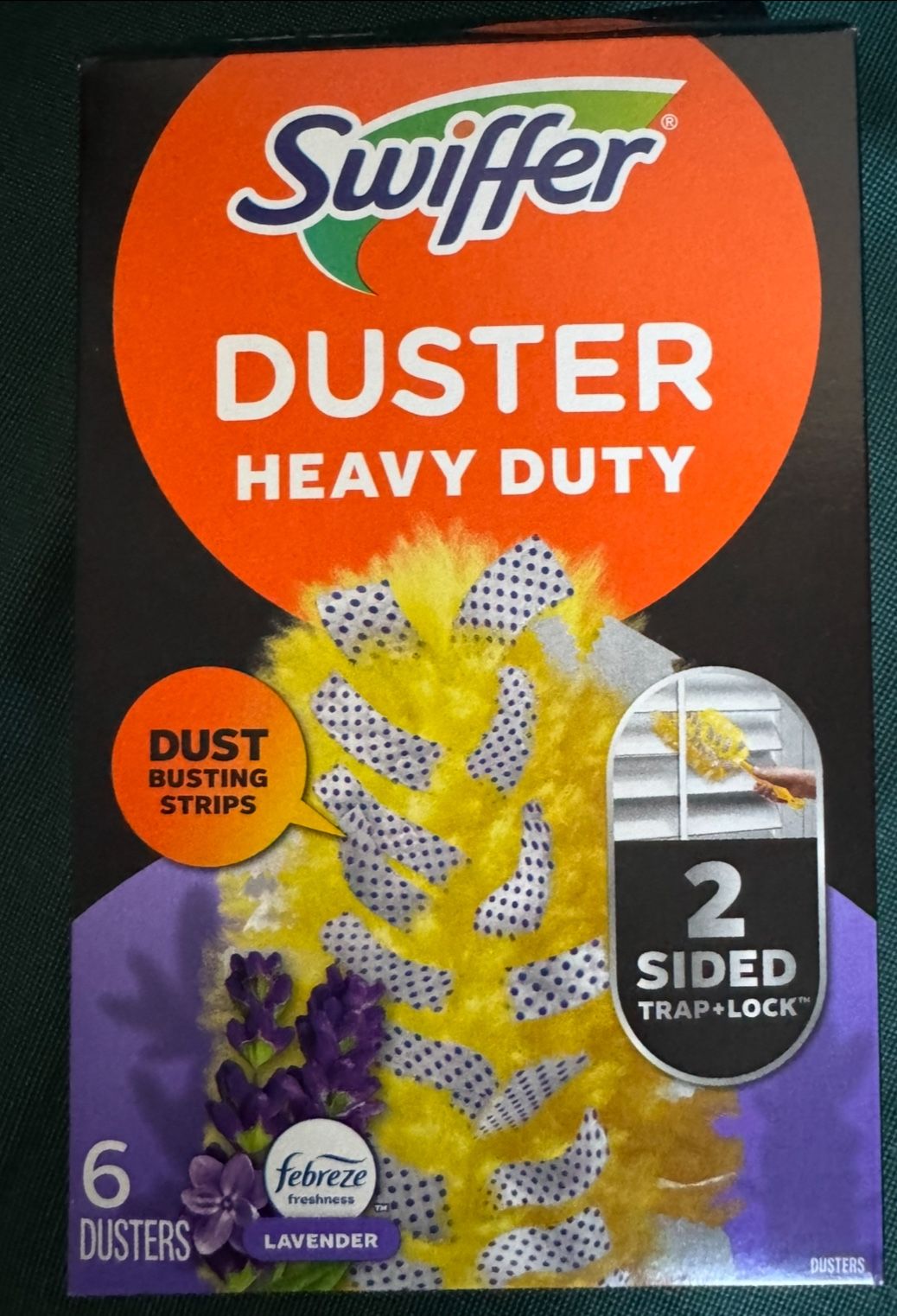 Swiffer Dusters Heavy Duty Multi-Surface Duster Refills for Cleaning, 6 Count