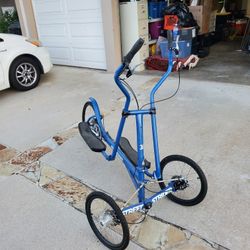 Outdoor Elliptical Bike Streerider 3i with Indoor Training Stand
