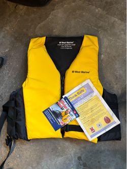 New West Marine life vests