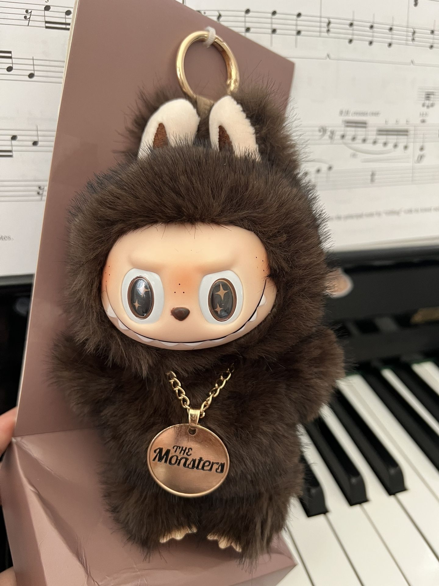 CUSTOM LABUBU LITTLE ZIMOMO Vinyl Plush Pendant