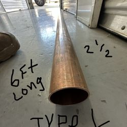 2 1/2 Inch Copper Pipe