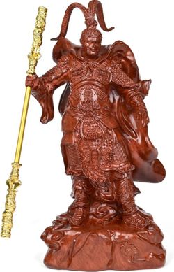 Black Myth Wukong Figure, Imitation Wood

Sun Wukong Statue w/Ruyi Golden Cudgel

Resin Monkey King Standing Sculpture

Journey to The West Desktop Or