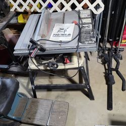 10" Table Saw On Stand