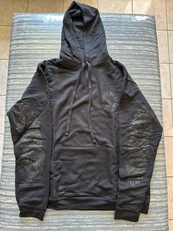 Chrome Hearts Black Floral Pull Over