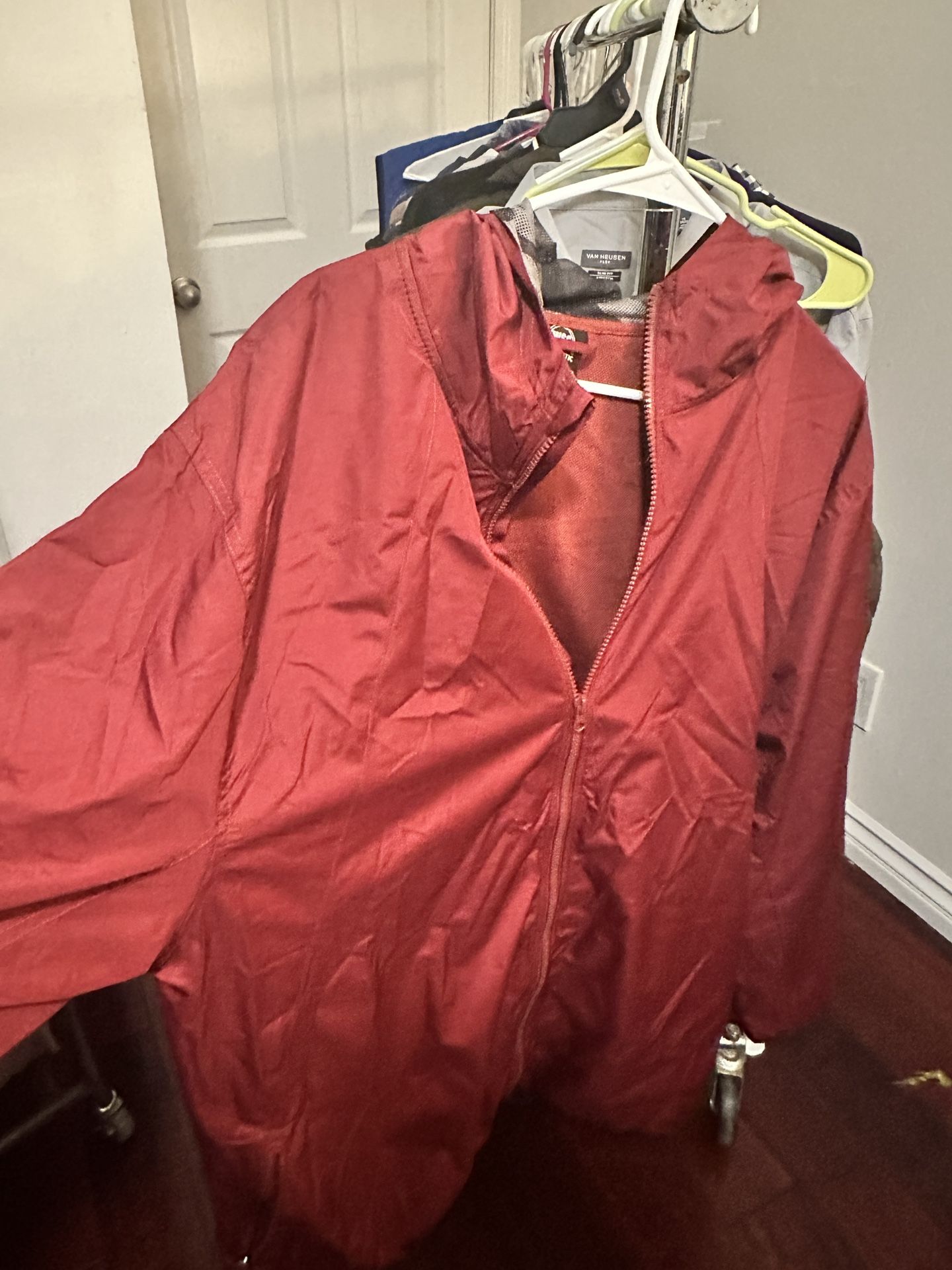 WSS Burgundy Windbreaker 2xl New 