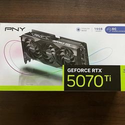 PNY RTX 5070 Ti OC TRIPLE FAN 16GB