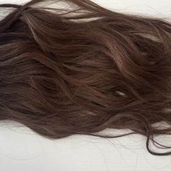 18in Human Hair Clip In Extensions 