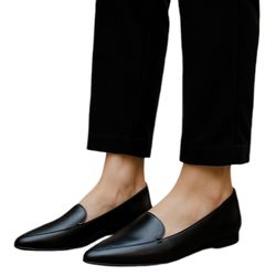 A New Day |Black Womens  Loafer Flats Shoes  Size: 8.5