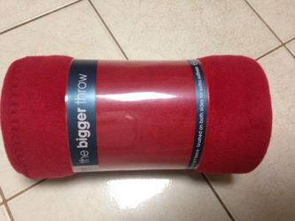 The bigger throw perfect for winter for home office or camping! 2 for $18 or 10 each