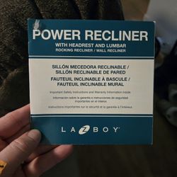 Lazboy Power Rocking Recliner 