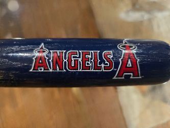 Miniature MLB Angels Bat