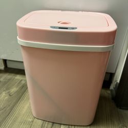 Ninestar Pink Trash Can