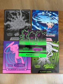 Pokemon Players Guide(s) BRAND NEW.