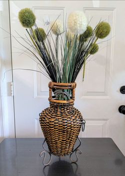 Bamboo decorative vase