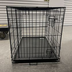 New World 36" Large Dog Kennel Crate Wire 36X23X25 Pull Out Leak Tray