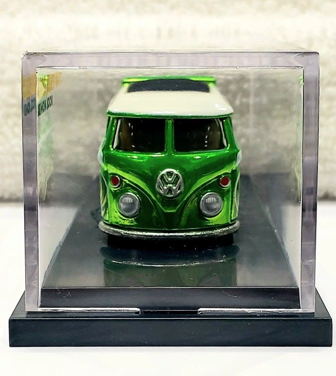 hotwheels クールコンビ kool kombi ToyFair 2013 Hot Wheels HW Showroom (2013) Green Volkswagen Kool Kombi