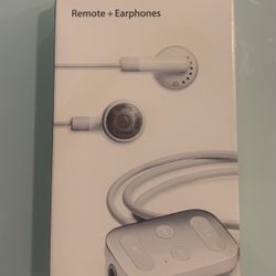 iPod Remote + Earphones