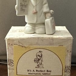 Precious moments 1991 enesco it’s a perfect boy figurine