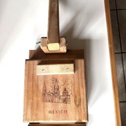 Vintage Wooden Tortillera Maker Press 