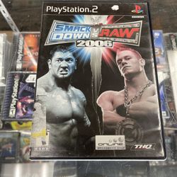 Smack Down Vs Raw 2006 Ps2 $25 Gamehogs 11am-7pm