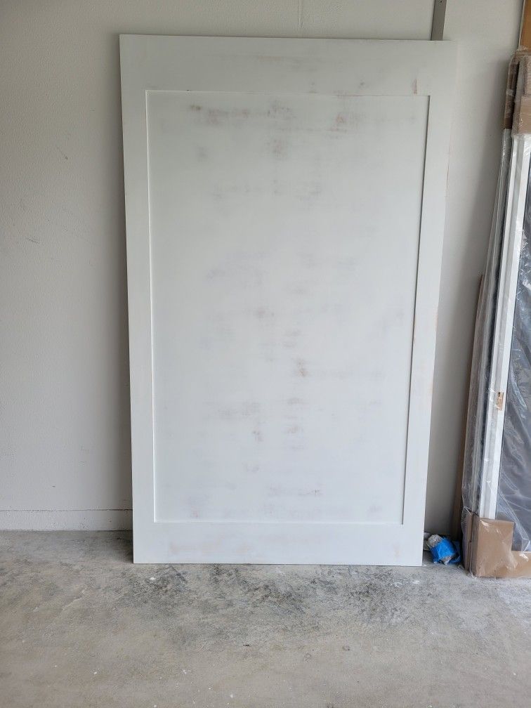 Unpainted Barn Door