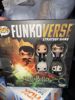 Funkoverse Strategy Game: Harry Potter 100 4-Pack