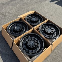 8x6.5 Black Rhino Arsenal 18” Off-Road Wheels