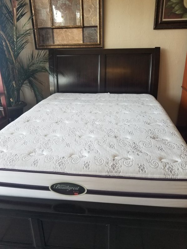 BEAUTIFUL QUEEN ASHLEY FURNITURE BED AND MATTRESS for Sale ...