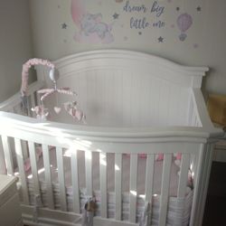 Crib (mattress and accessories not included)