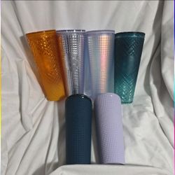 13 24oz Starbucks cups