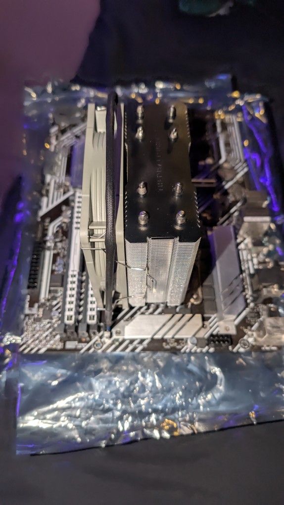 Motherboard,CPU,ram,and cooler combo