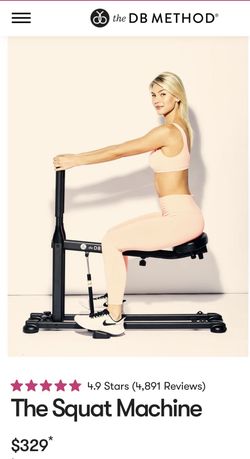 DB Method Squat Workout Machine Like New!