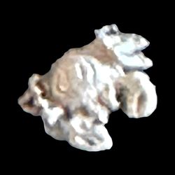 All Silver Single Crab Earring