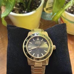 Glow in The Dark Gold Invicta Watch 