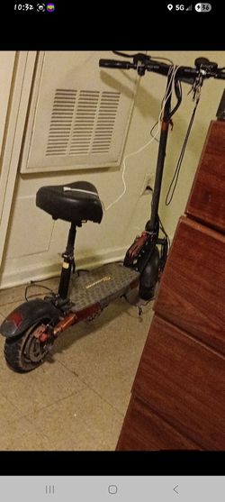 Scooter for parts. Works but need two parts