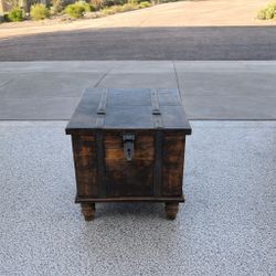 Z Gallerie Wooden Side Table 