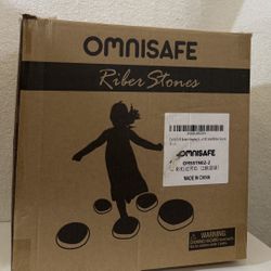 ✨ OMNISAFE River Stones – Kids Balance Stepping Stones Set ✨