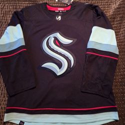 Seattle Kraken NHL Jersey Mens Size 54-XL $75