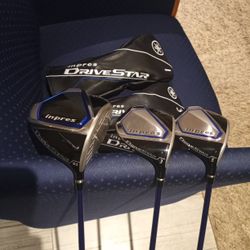 Inpres Driver, 3 Wd and 5wd W/headcover Brand New