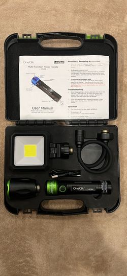 Flash light with interchangeable heads