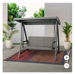 Agio Luna Woven Patio Swing $475