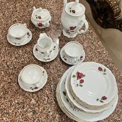 Juego De Platos Y Tasas De Café ☕️ 