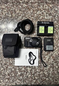 Canon G7X Mark ii Camera Bundle- Excellent Condition