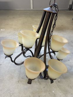 Brass Chandelier
