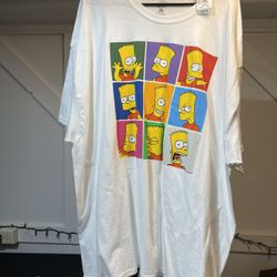 BART Simpson T-shirt New XXL 